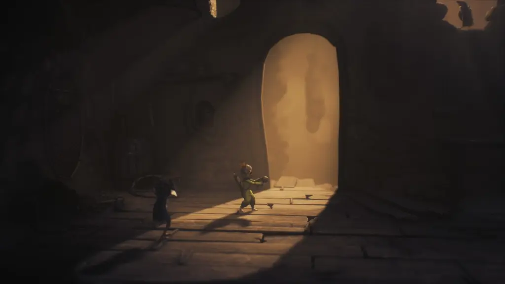 Complete Guide to All Little Nightmares 3 Doll Locations 6 Alone picking up the first doll in Little Nightmares 3
