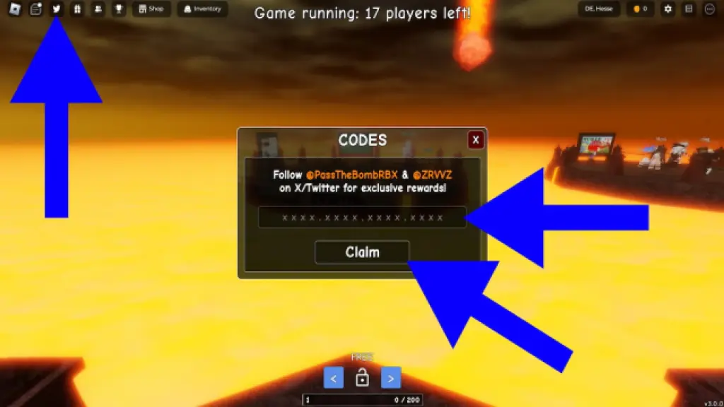 Latest Pass the Bomb Codes: October 2025 Update 6 How to redeem Pass The Bomb codes