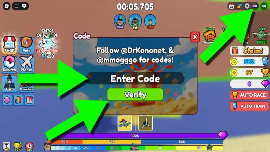 Plane Race: 99 Propellers Codes for October 2025 6 How to redeem Plane Race with 99 Propellers codes