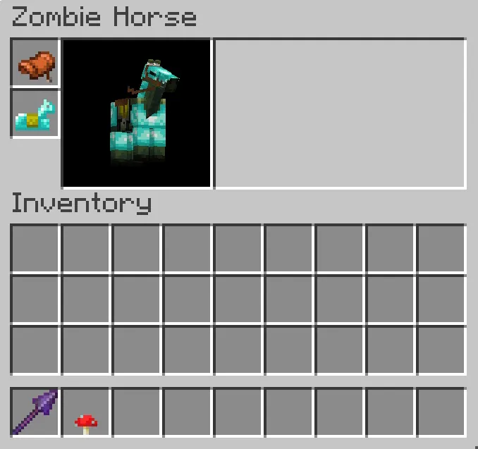 Tame a Zombie Horse in Minecraft: Step-by-Step Guide 6 Zombie Horse in Minecraft Horse Armor