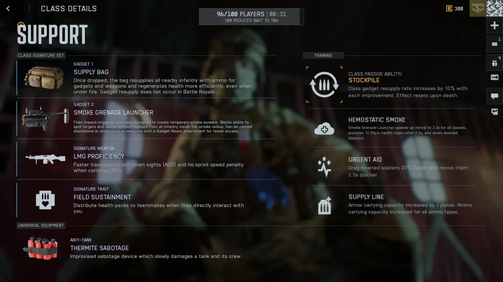 Ultimate Support Build and Loadout for Battlefield REDSEC 6 Support class in Battlefield REDSEC