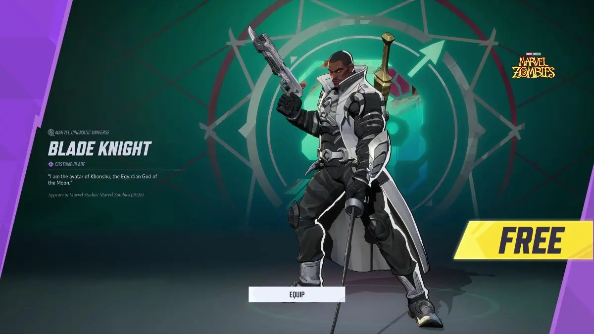 Unlock All Rewards: Marvel Rivals’ Voyage to Astonish Halloween Event 6 Marvel Rivals Blade Knight Skin