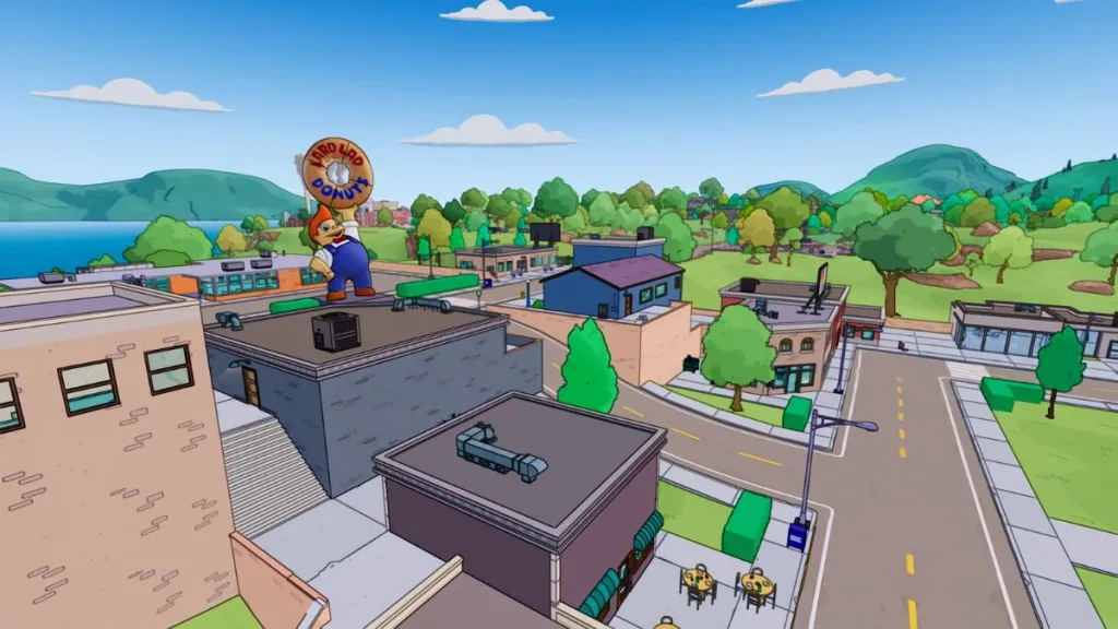 Fortnite Simpsons Season: Map Changes & New POIs Revealed! 14 Donut District Fortnite