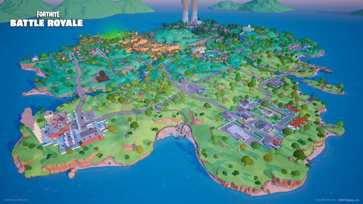 Fortnite Simpsons Season: Map Changes & New POIs Revealed! 5 Fortnite Simpsons Season: Map Changes & New POIs Revealed!