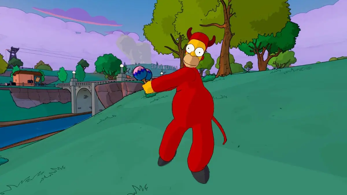 Fortnite Simpsons Boss Guide: Spawn Locations & Defeat Tips 7 Fortnite Evil Homer Boss