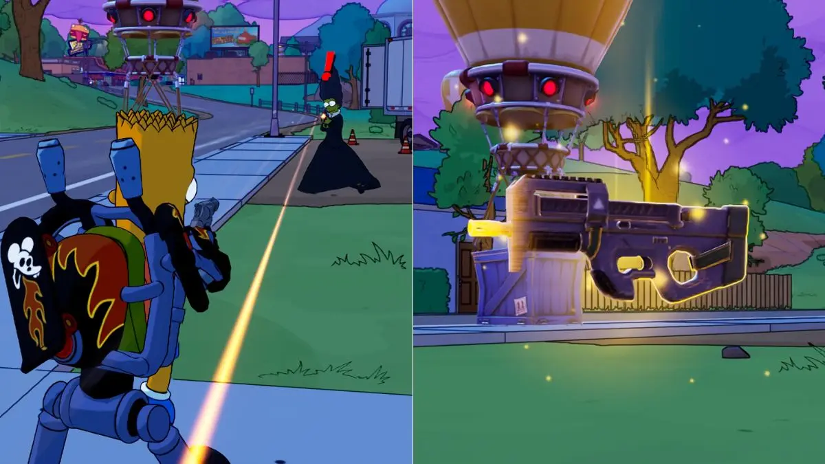 Fortnite Simpsons Boss Guide: Spawn Locations & Defeat Tips 10 Fortnite Marge Witch Boss Defeated