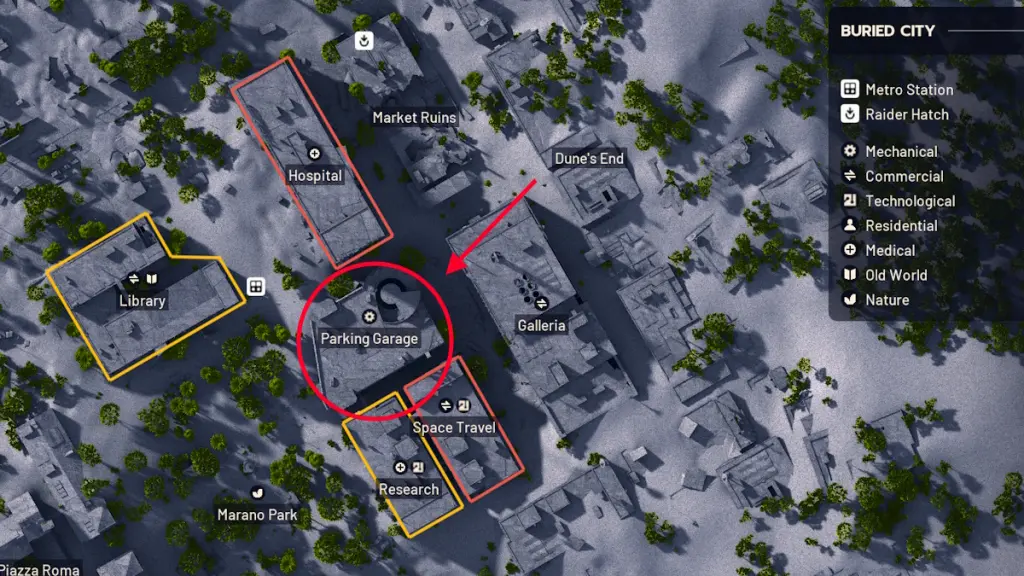 Ultimate Guide: Finding Rusted Gear in Arc Raiders 7 Parking Garage Buried City Arc Raiders