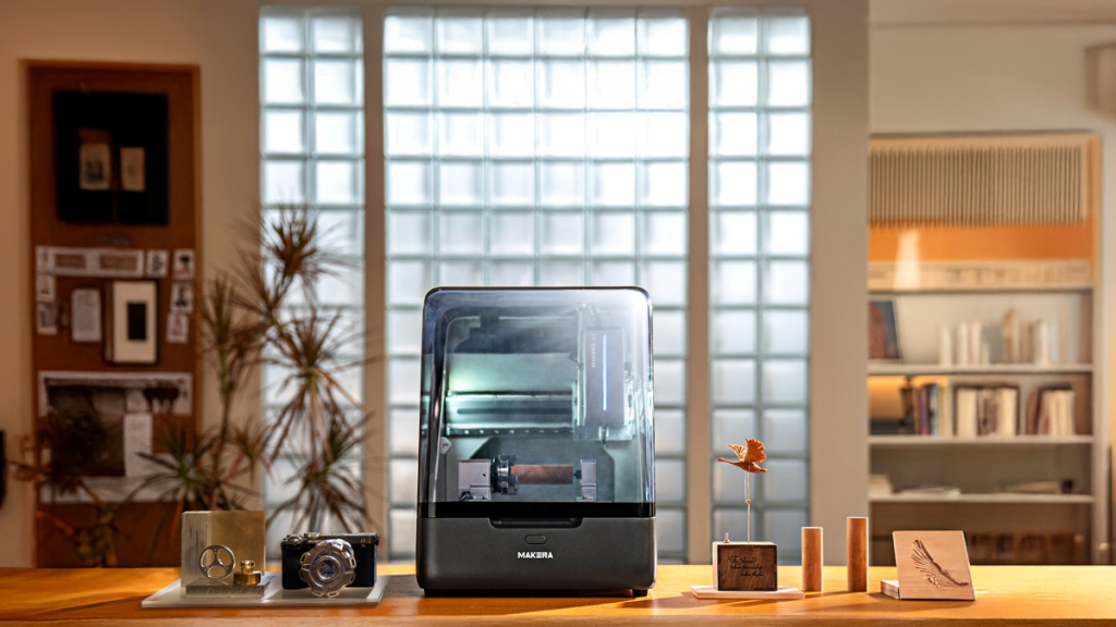 Makera Z1: Pro-Grade CNC Made Accessible for Everyone 8 Makera Z1 on a desk