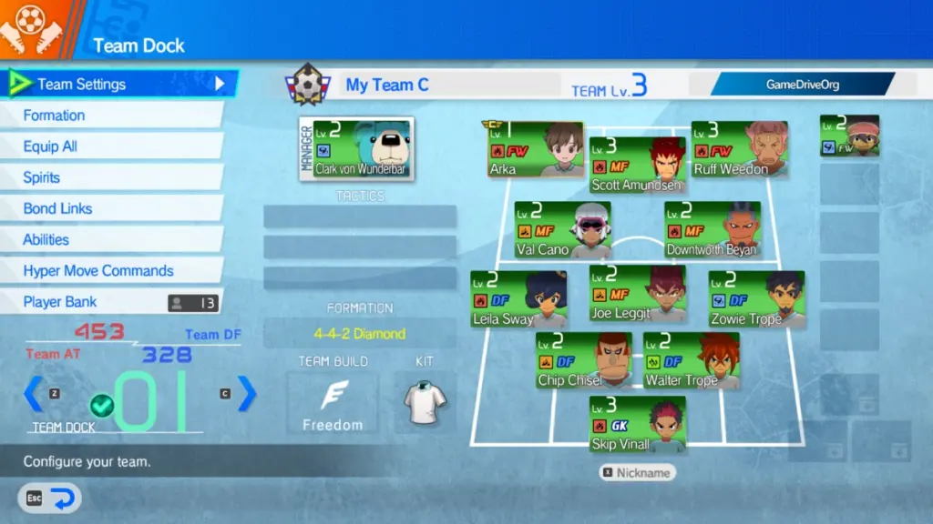 Fast Leveling Guide for Inazuma Eleven: Victory Road Tips 7 Beginner team in Inazuma Eleven Victory Road