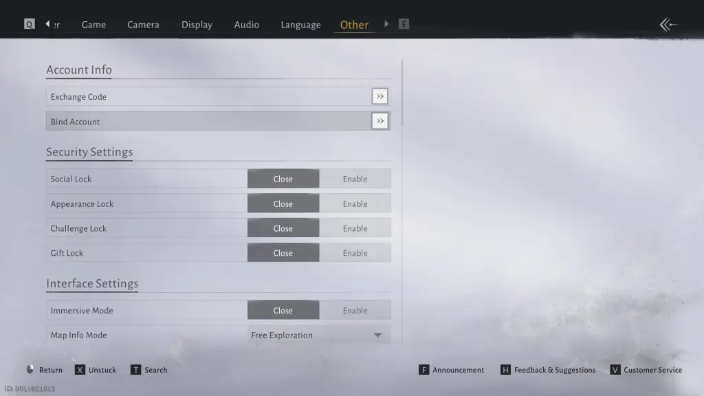 Create a New Character in Where Winds Meet: A Step-by-Step Guide 6 Bind option in Where Winds Meet