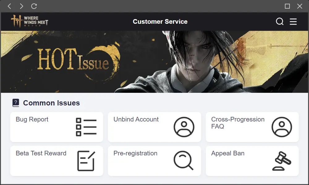 Create a New Character in Where Winds Meet: A Step-by-Step Guide 7 Option to unbind account in Where Winds Meet