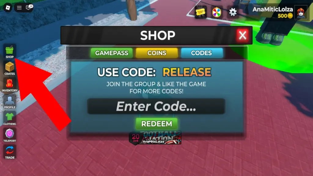 Football Nation Codes: November 2025 Ultimate Guide 6 How to redeem codes in Football Nation.