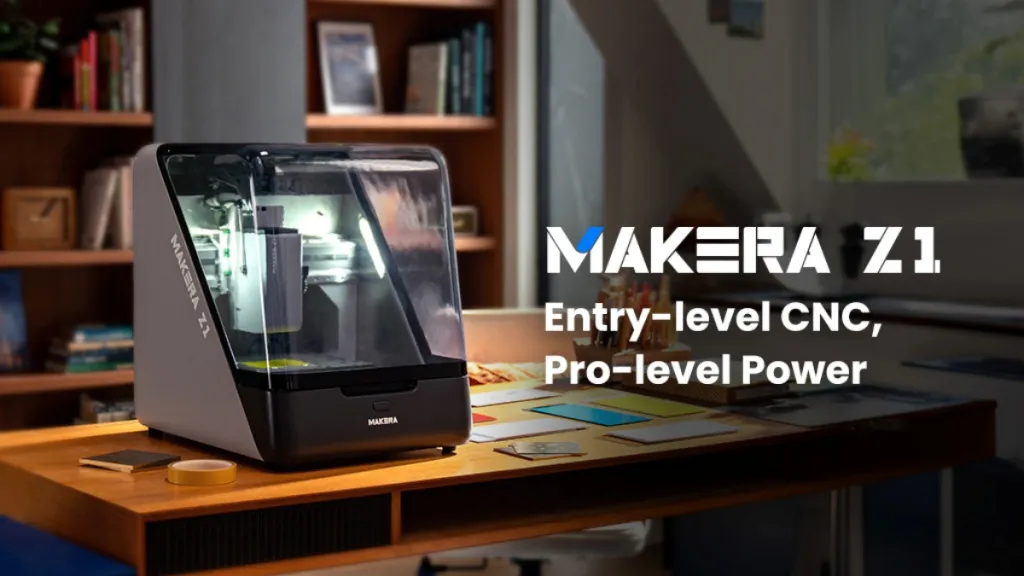 Makera Z1: Pro-Grade CNC Made Accessible for Everyone 6 Makera Z1 CNC machine promotional image