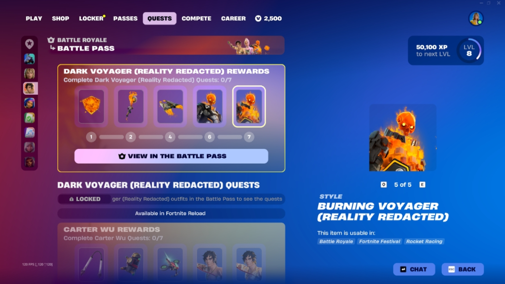 Complete Guide to Fortnite Chapter 7 Season 1 Quests & Rewards 7 Fortnite Battle Pass Quests Chapter 7