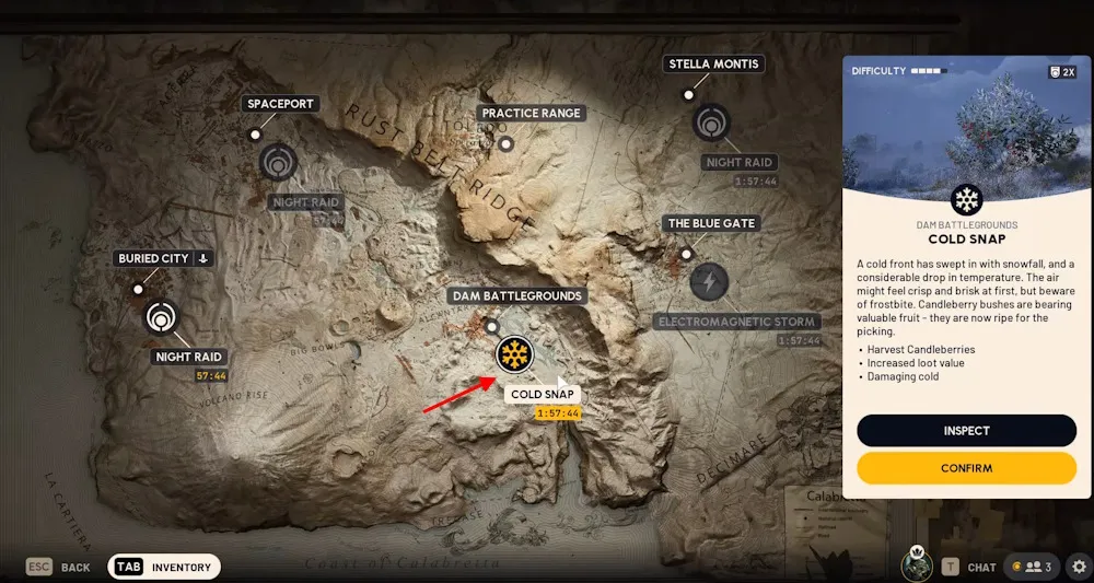 Effective Frostbite Treatment Tips for Arc Raiders Players 6 Arc Raiders Cold Snap event map