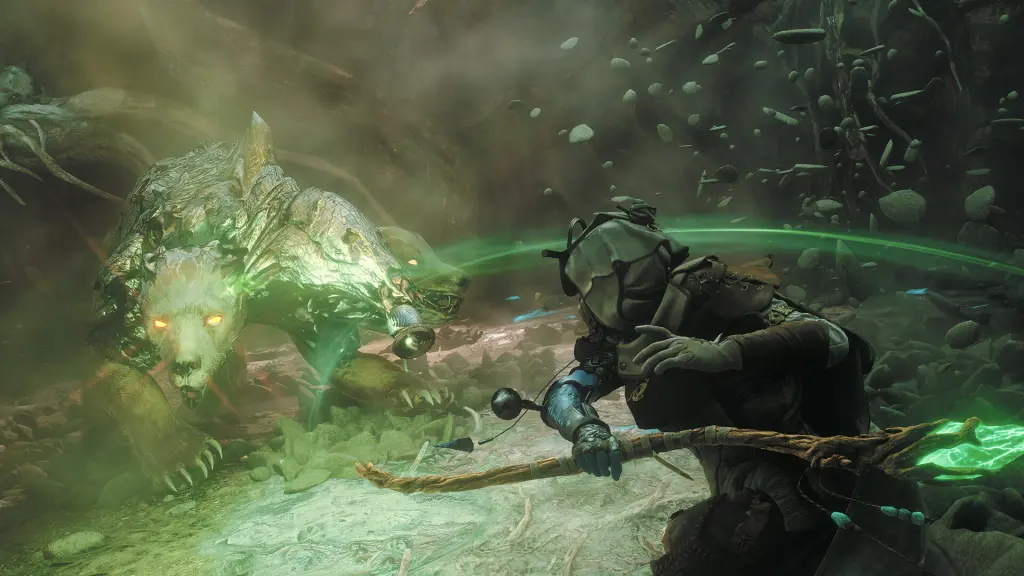 Fast Travel in Soulframe: A Complete Guide Explained 6 Player facing a boss in Soulframe
