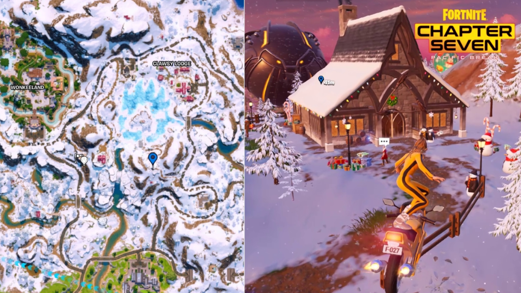 Find Crackshot Cabin in Fortnite: OG & Chapter 7 Map Location 6 Fortnite Crackshot Cabin Chapter 7
