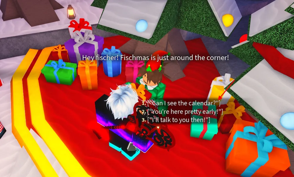 Fisch Fischmas Update Release Date & Countdown Timer Info 6 Open advent calendar Fisch