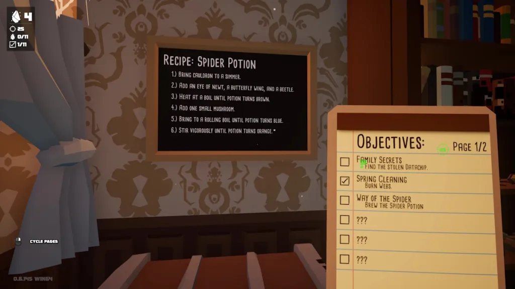 Kill it With Fire 2: Complete Guide to Potion Recipe Locations 6 Kill it With Fire 2 potion recipe locations spider potion recipe