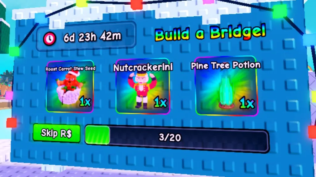 Plants vs. Brainrots: Ultimate Guide to the Snow Bridge Event 6 Snow Bridge Final Rewards
