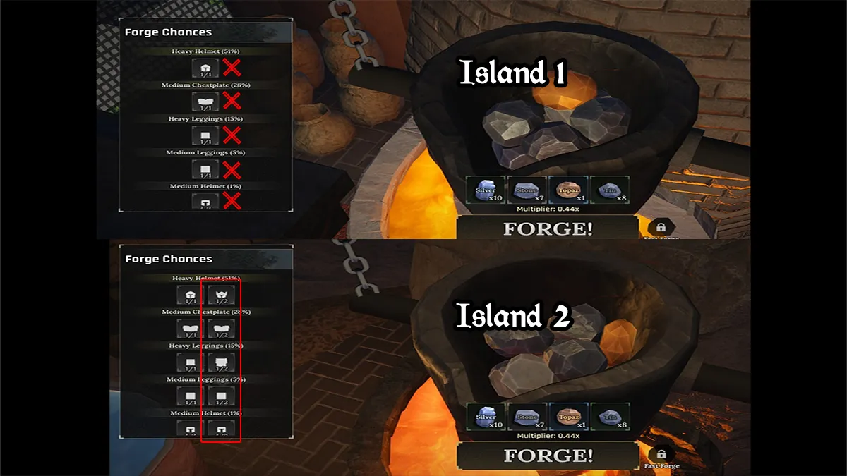Ultimate Forge Crafting Guide: Multipliers, Variants, Traits & Tips 17 the forge dark knight and samurai armor variants