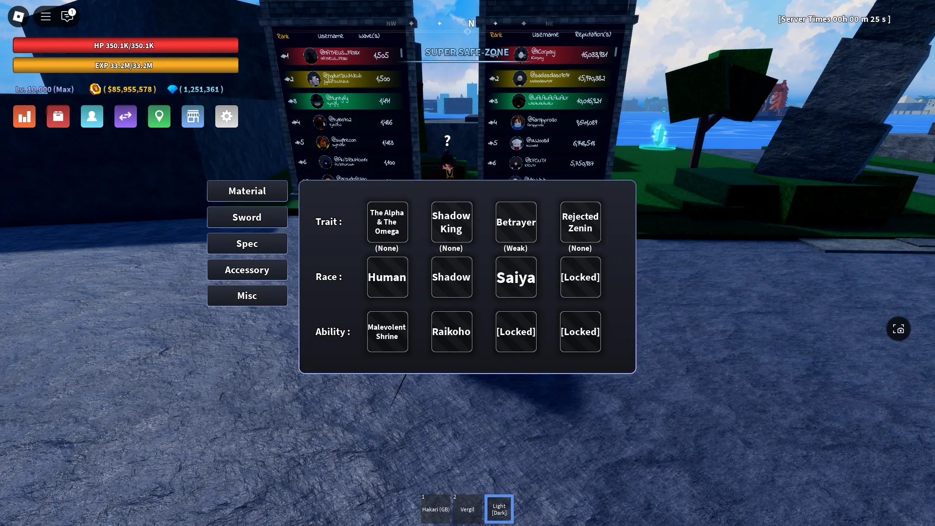 Ultimate Verse Piece Traits Guide & Tier List: How to Get & Store Best Traits 11 Trait storage in inventory in Verse Piece