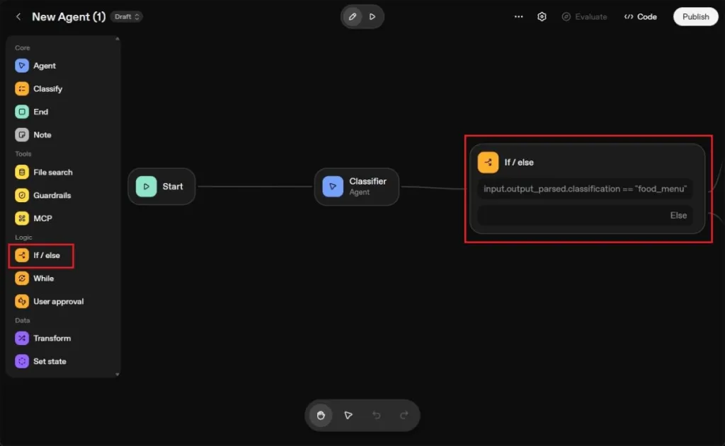Create an AI Agent: Step-by-Step Beginner’s Guide 9 creating conditional logic in agentic ai system