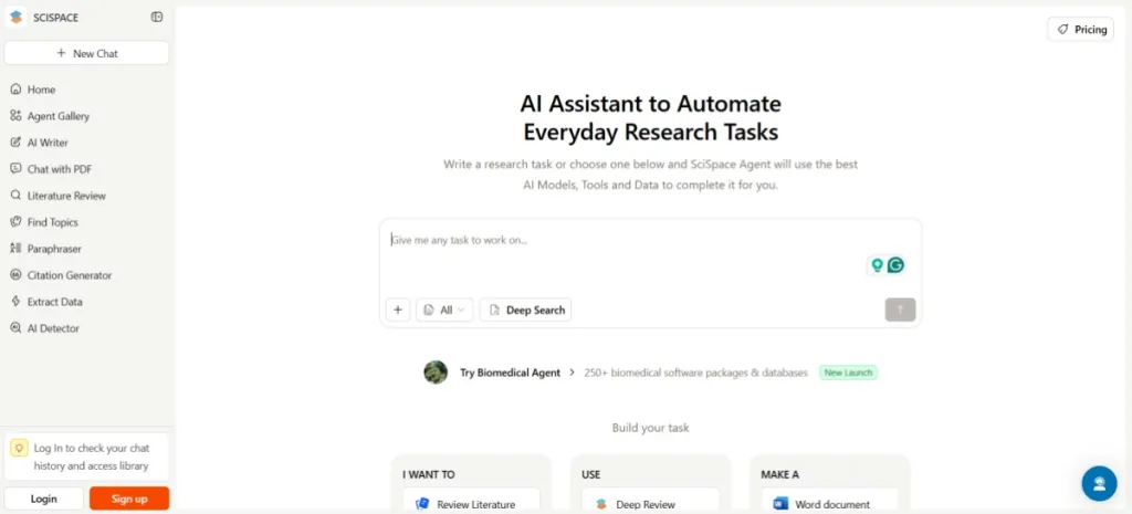 Top 10 AI Tools for Students: Tested & Approved by Experts 14 SciSpace AI tool to help students learn