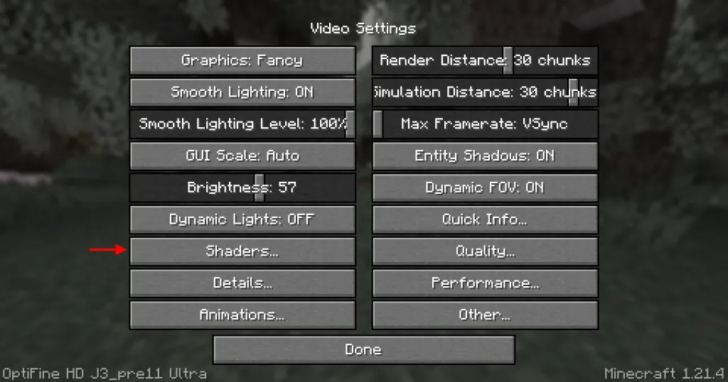Step-by-Step Guide: How to Install Minecraft Shaders Easily 8 shaders tab in minecraft