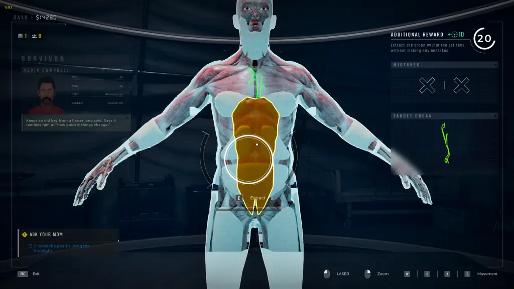 Quarantine Zone Lab: Last Check Guide 7 Organs of patients