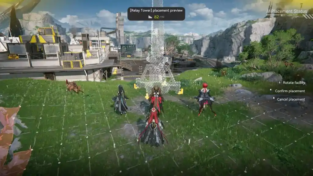 Arknights Endfield: Power Grid Expansion Guide 7 Placing a Relay Tower in Arknights: Endfield