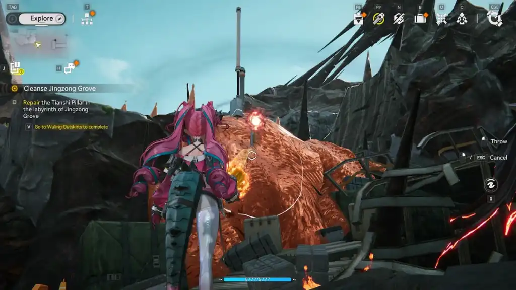 Arknights Endfield: Destroy Blight Guide 7 Throwing Industrial Explosive in Arknights: Endfield