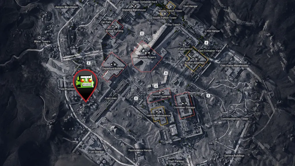 ARC Raiders: Download Hidden Bunker Info 6 Hidden Bunker location on Spaceport