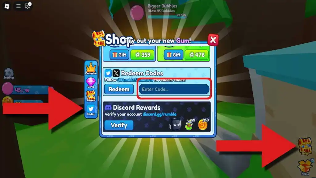 Bubble Gum Sim INFINITY Codes (Jan 2026) 6 Bubble Gum Sim INFINITY Codes (Jan 2026) 1