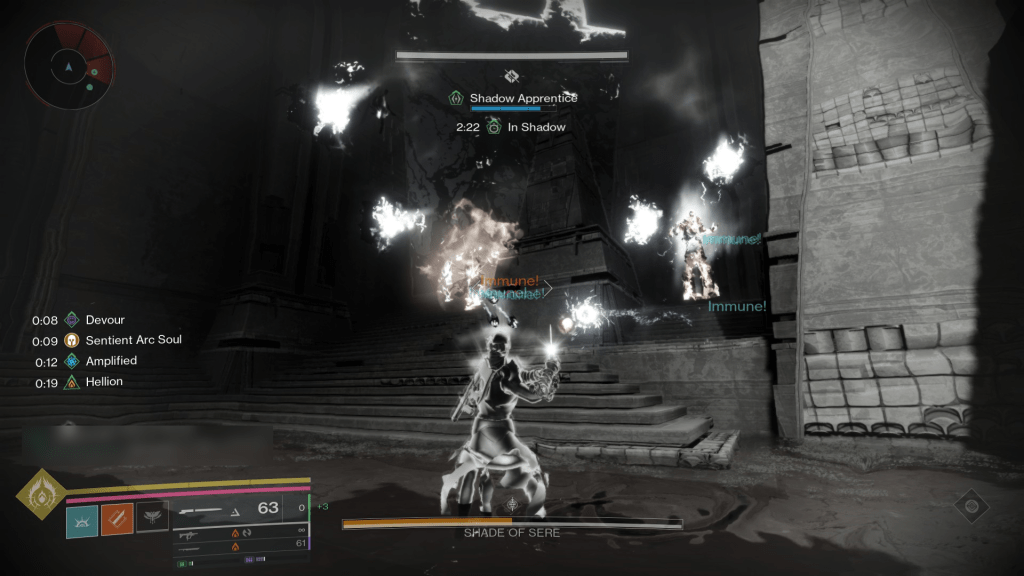 Destiny 2: The Way Between Quest Guide 11 A guardian in the Ascendant Realm faces off against the Shade of Sere