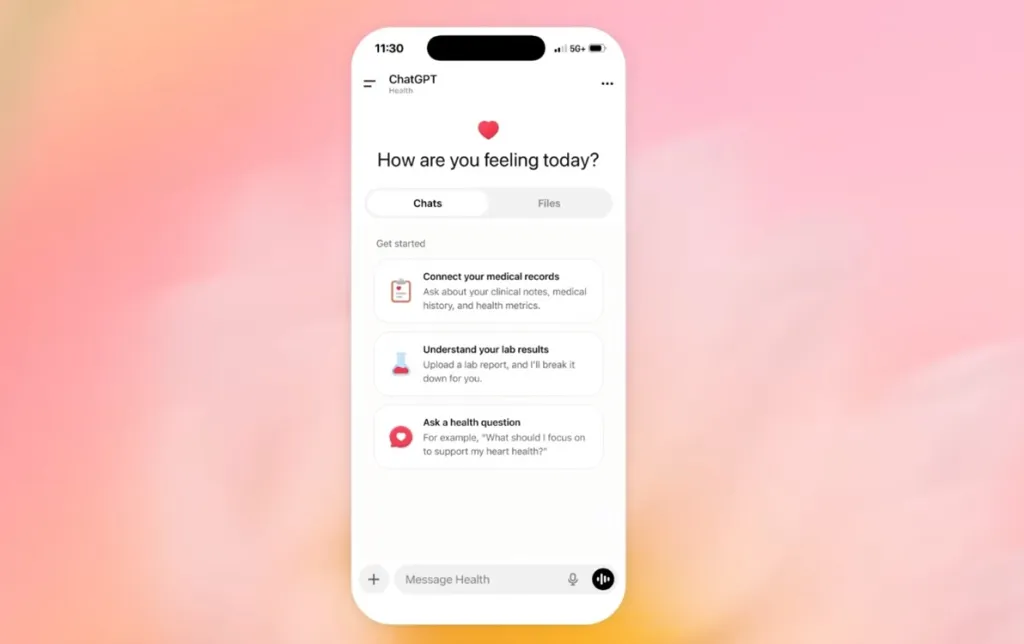 Discover ChatGPT Health: How to Join the Waitlist Today 6 chatgpt health on mobile