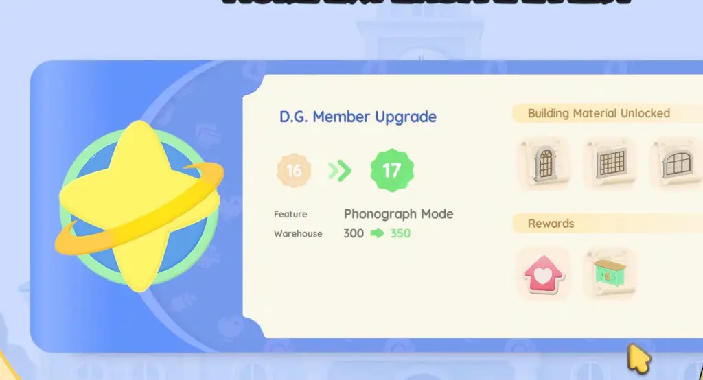 Heartopia Dreams: Unlock Them All! 6 DG Members level 17 upgrade