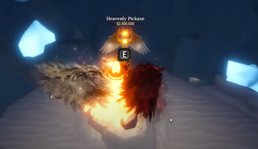 Heavenly Pickaxe: Forge Guide & Location 6 Heavenly Pickaxe purchase The Forge