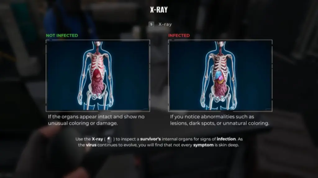 Quarantine Zone: Last Check Guide & Items 6 X-Ray description in The Last Check