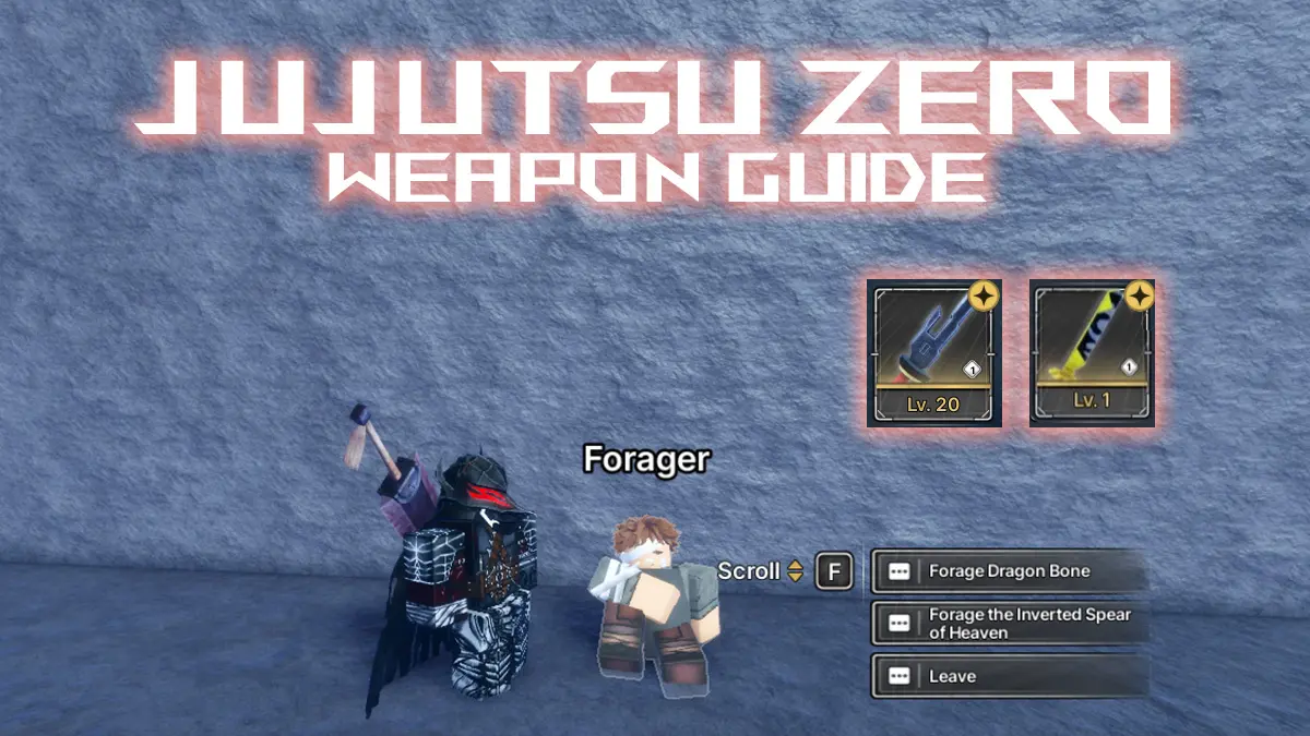 Ultimate Guide to Weapons in Jujutsu Zero: Locations & Crafting 5 Ultimate Guide to Weapons in Jujutsu Zero: Locations & Crafting