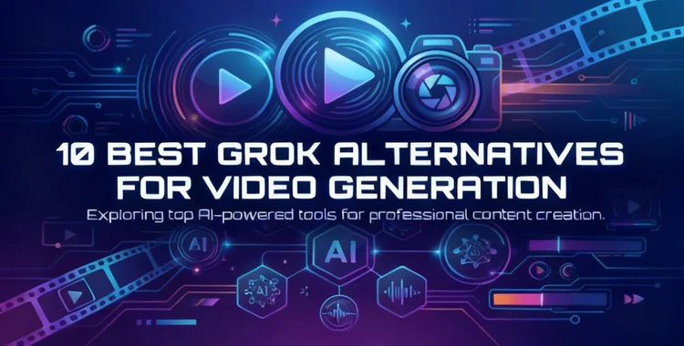 10 Best Grok Alternatives for Video Generation (2026) 5 10 Best Grok Alternatives for Video Generation (2026)