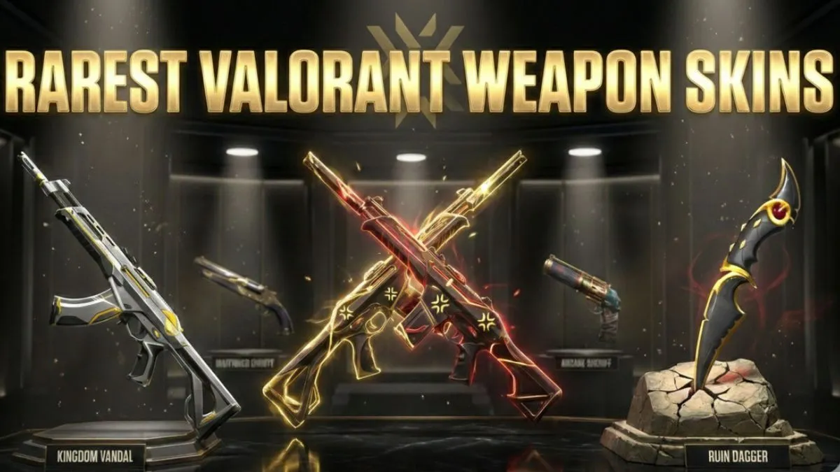Top 10 Rarest Valorant Weapon Skins in 2026 (Ranked) 5 Top 10 Rarest Valorant Weapon Skins in 2026 (Ranked)