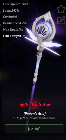 How to Get Harmonic Dove in Fisch: Quick Guide 9 Pinion's Aria Rod with Restriction