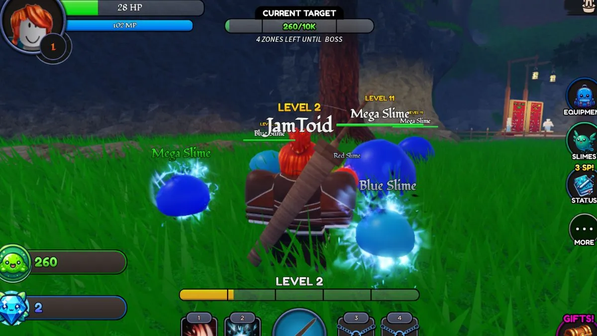 Latest Slime Slaying Online RPG Codes (Feb 2026) 9 fighting mega slime in new slime slaying simulator