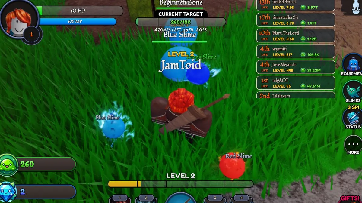 Latest Slime Slaying Online RPG Codes (Feb 2026) 8 fighting slimes in new slime slaying simulator