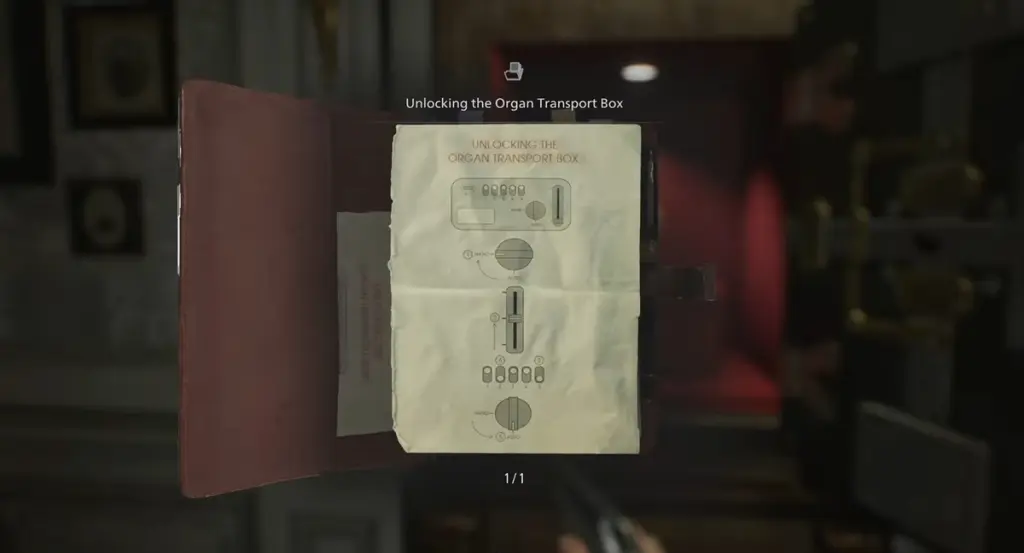 Resident Evil Requiem Puzzles Walkthrough: All Solutions 10 Resident Evil Requiem Organ Transport Box puzzle solution clue