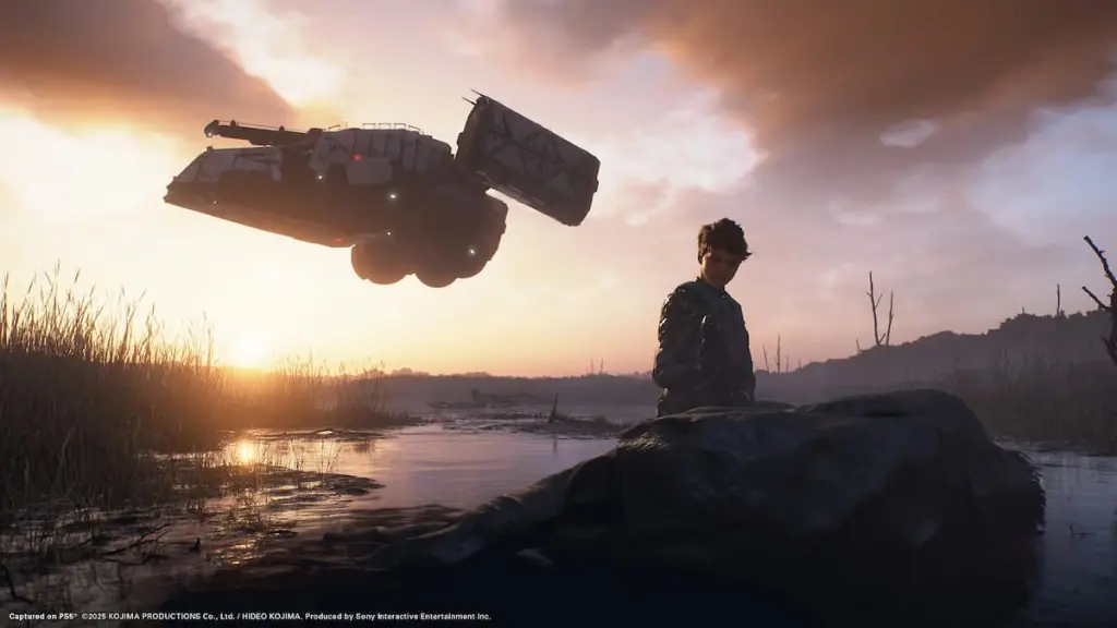 Death Stranding 2: Bridging the Gap Between PC and Console Gaming 6 A dramatic image in Death Stranding 2.