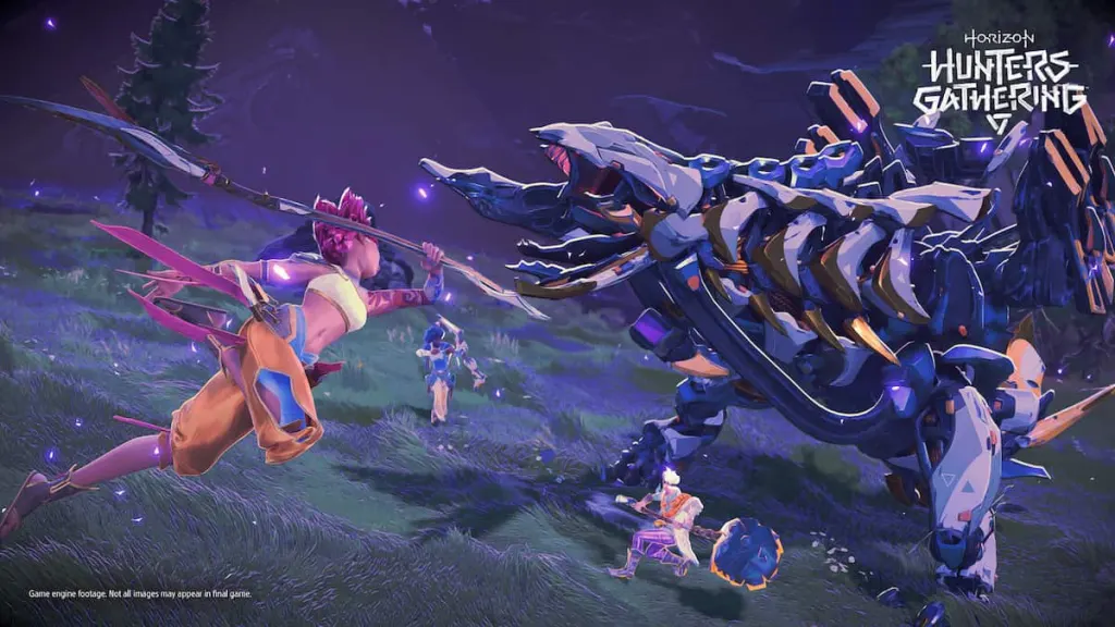 Exploring PlayStation’s Horizon Multiplayer: Monster Hunter Meets Robots 6 Horizon Hunter's Gathering gameplay screenshot