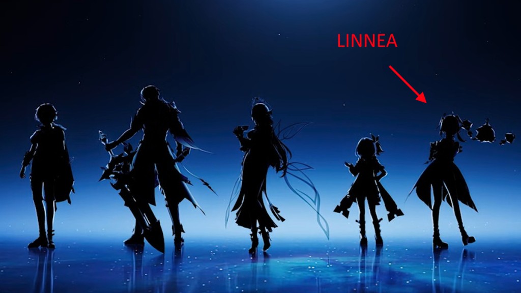 Genshin Impact: Linnea Kit & Release Date Leaked 6 Genshin Impact Linnea Silhouette
