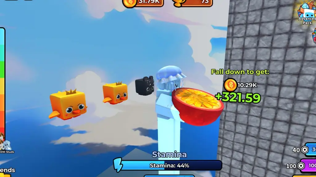 Get Tall and Fall Codes: February 2026 (Active & Working) 6 In Game Screenshot Get Tall And Fall